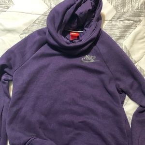 Purple Nike sweatshirt